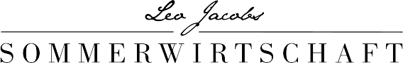 Leo Jacobs SOMMERWIRTSCHAFT Logo